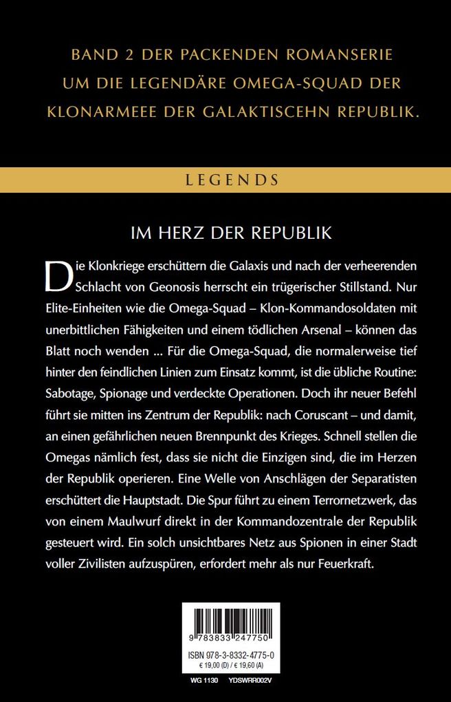 Weitere Ansicht: Star Wars: Republic Commando - Triple Zero (Neuausgabe) | Karen Traviss