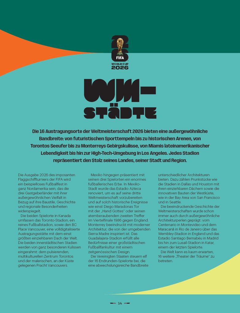 Weitere Ansicht: FIFA Weltmeisterschaft 2026 - Das offizielle Buch | Keir Radnedge