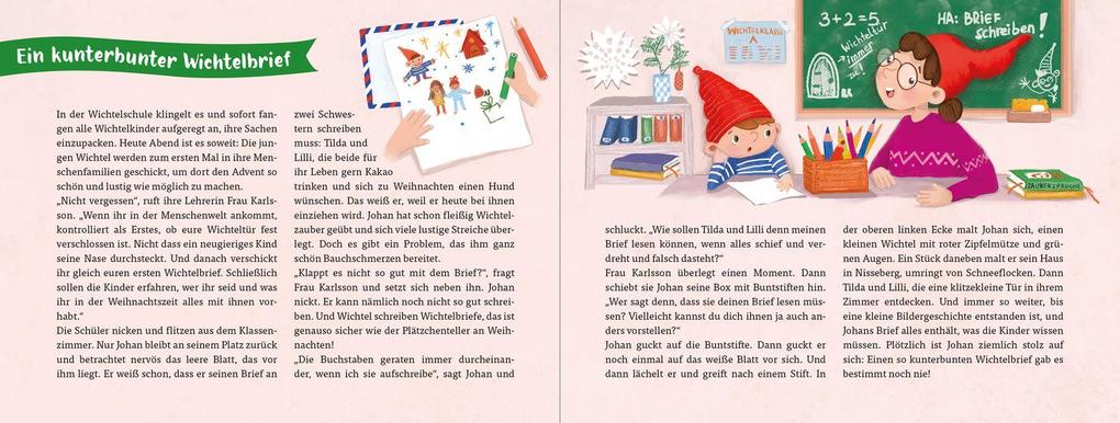 Weitere Ansicht: Die geheimnisvolle Welt der Weihnachtswichtel | Lotte Kutschmann