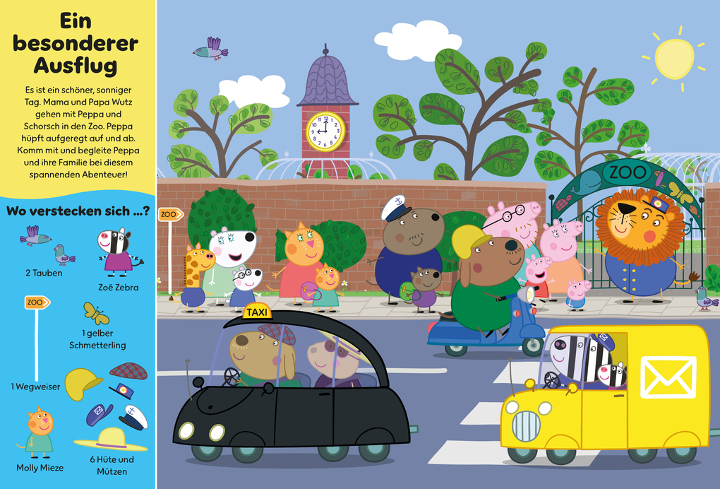 Weitere Ansicht: Peppa Pig: Wo ist Peppa? Mein tierisches Wimmelbuch