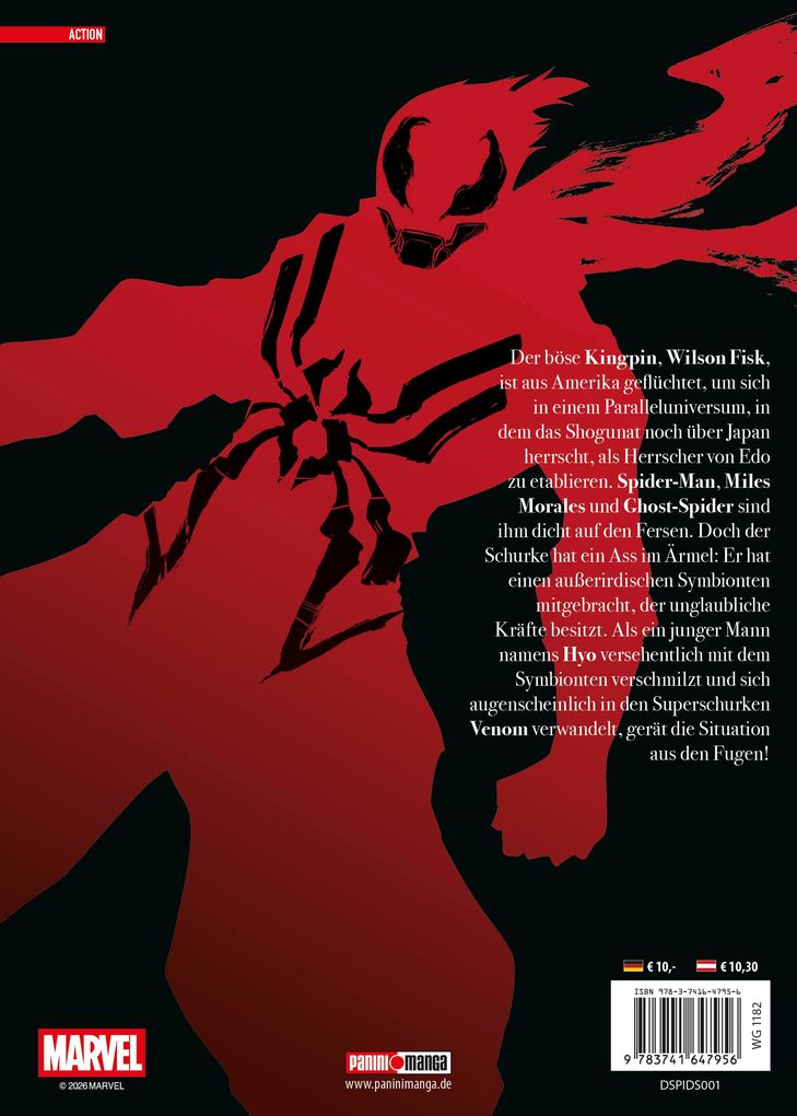 Weitere Ansicht: Spider-Man Shadow Warrior (Manga) 01 | Shogo Aoki