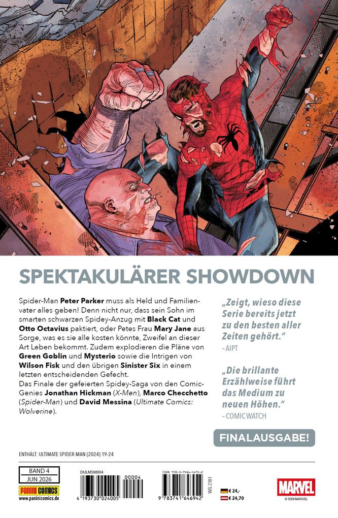 Weitere Ansicht: Ultimate Spider-Man | Jonathan Hickman, Marco Checchetto, David Messina