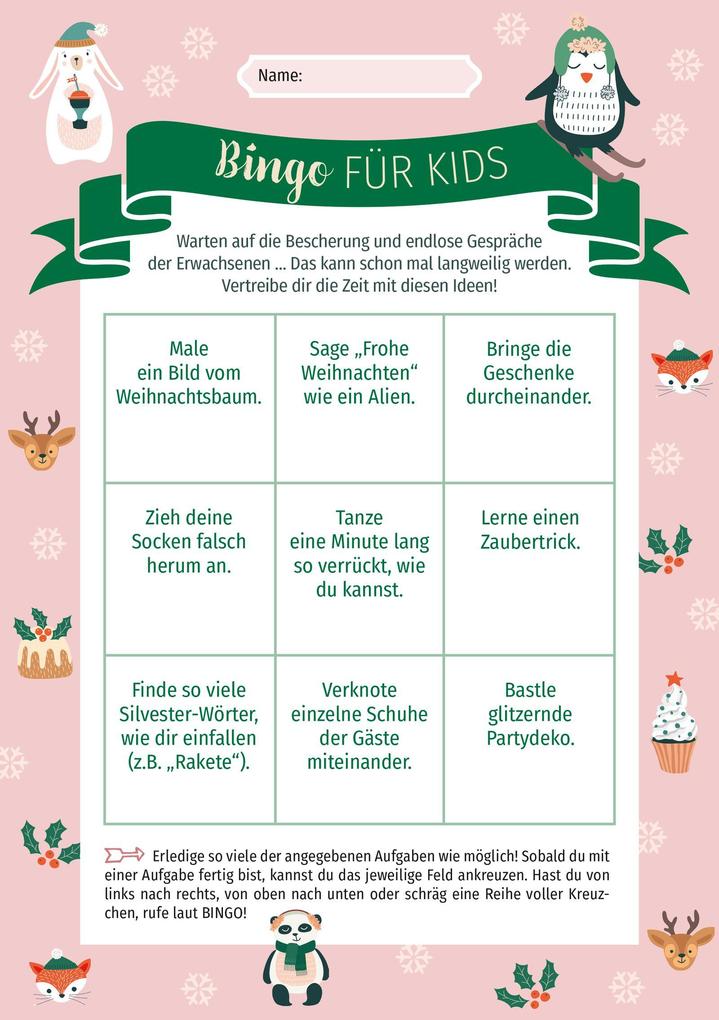 Weitere Ansicht: Weihnachts-Bingo | Julia Buck