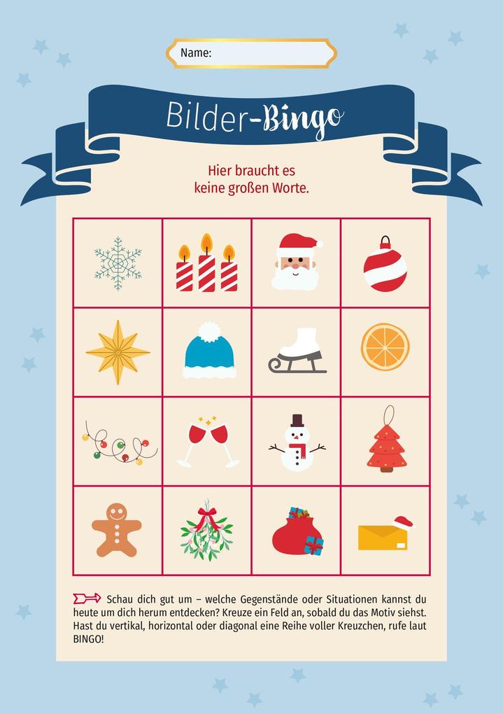 Weitere Ansicht: Weihnachts-Bingo | Julia Buck