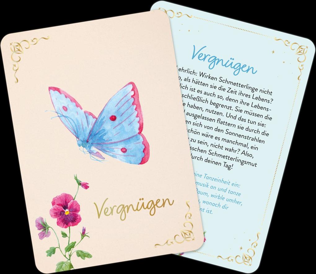 Weitere Ansicht: Orakelkarten: Zauber der Schmetterlinge | Franziska Sorgenfrei
