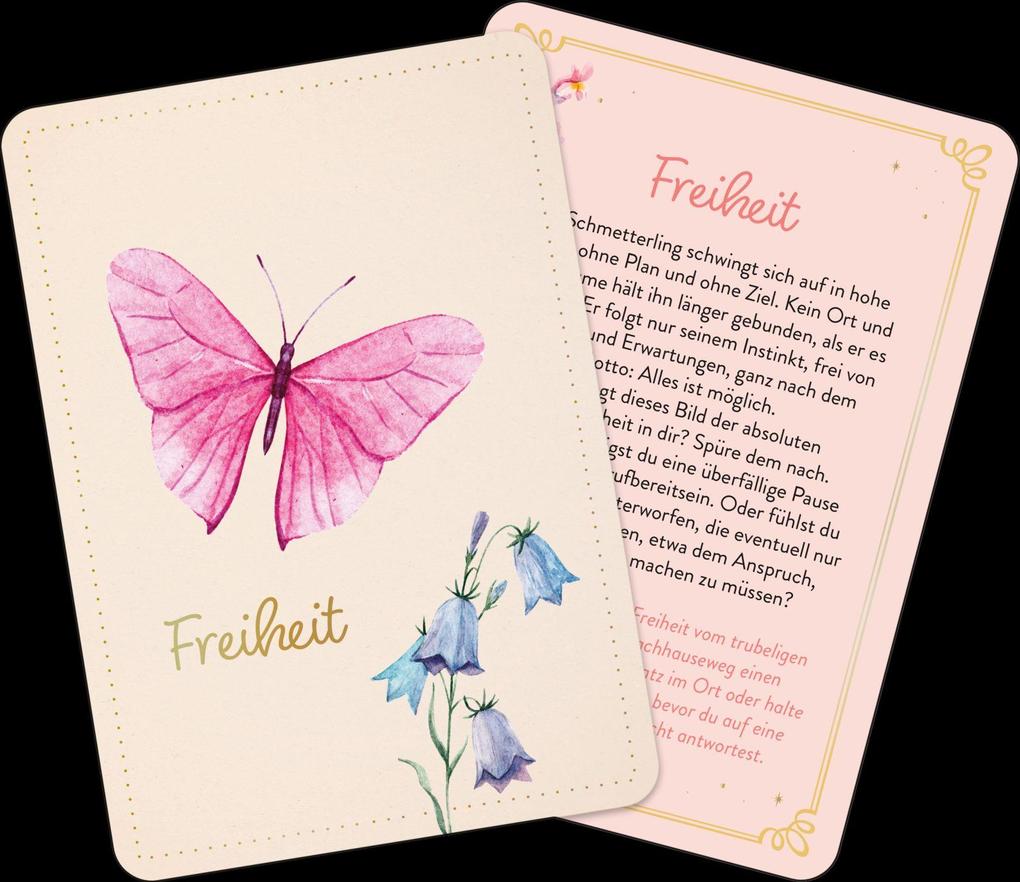 Weitere Ansicht: Orakelkarten: Zauber der Schmetterlinge | Franziska Sorgenfrei