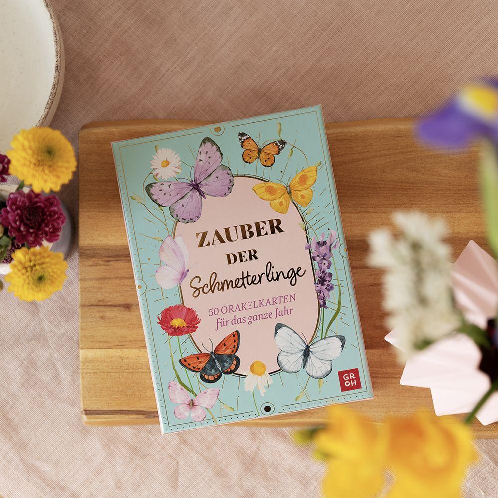 Weitere Ansicht: Orakelkarten: Zauber der Schmetterlinge | Franziska Sorgenfrei