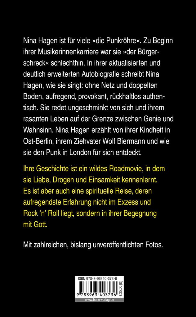 Weitere Ansicht: Bekenntnisse | Nina Hagen
