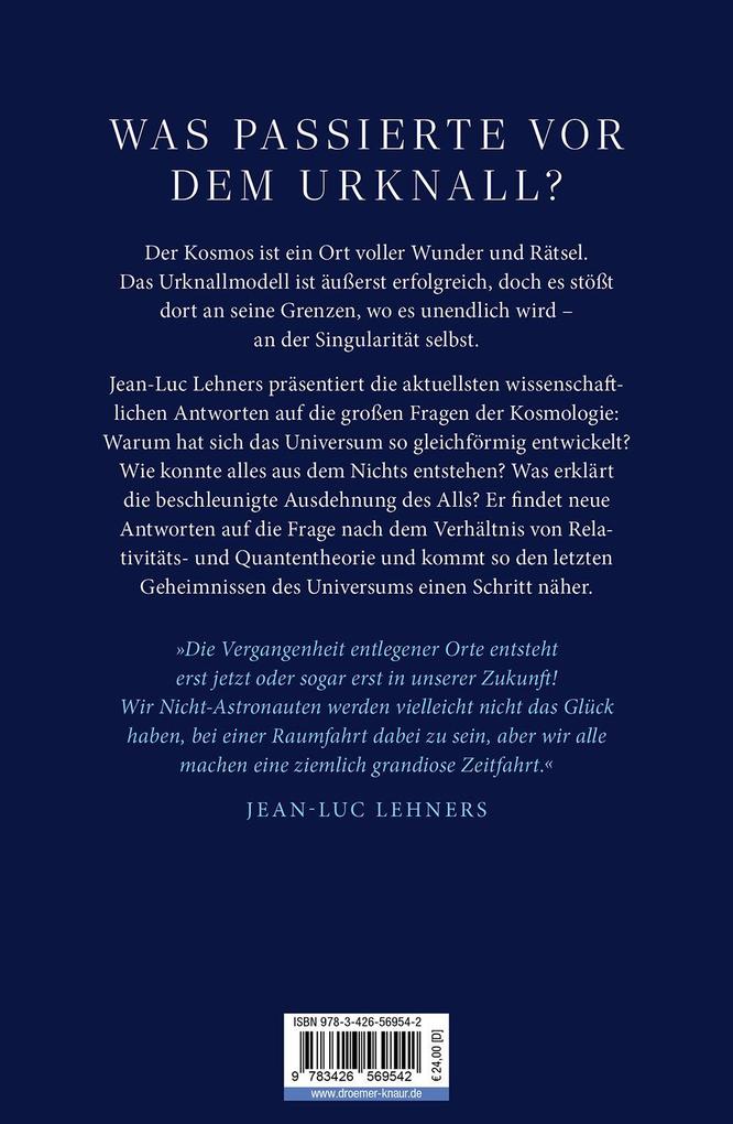 Weitere Ansicht: Der Anfang von Raum und Zeit | Jean-Luc Lehners