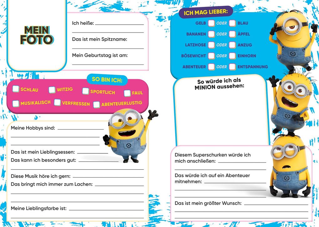 Weitere Ansicht: Minions: Meine Freunde | Panini
