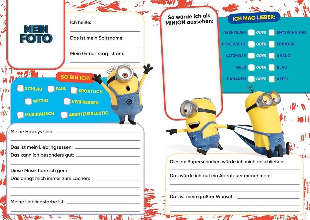 Weitere Ansicht: Minions: Meine Freunde | Panini