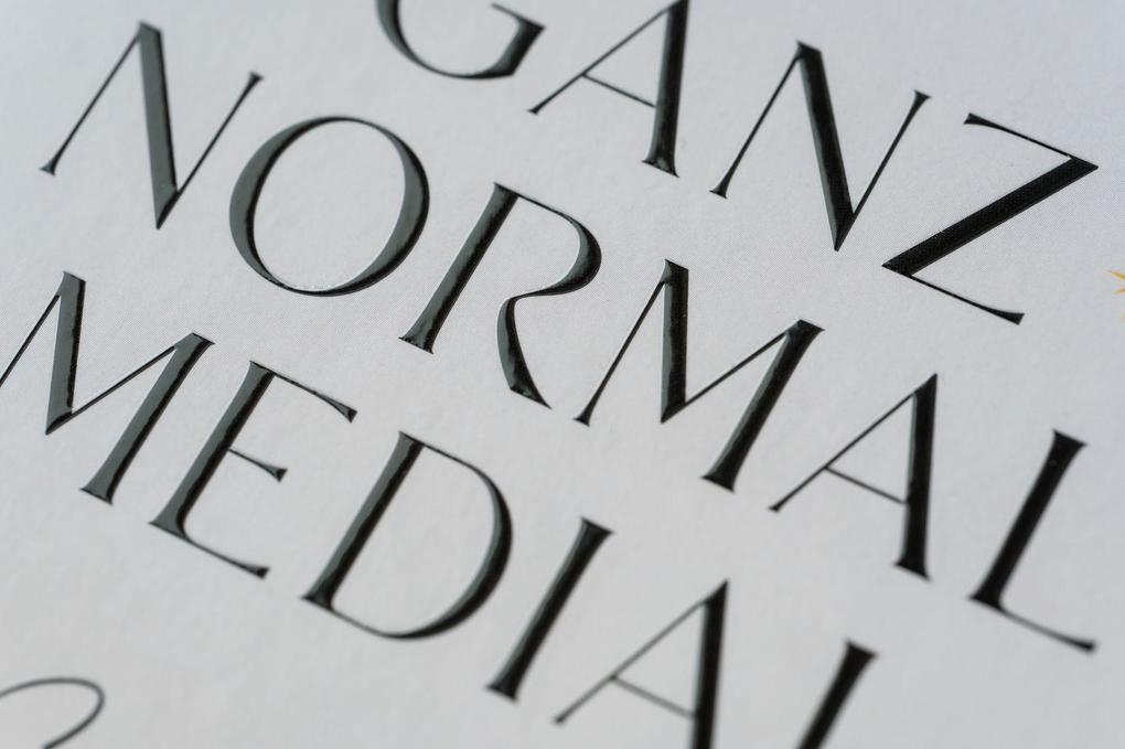 Weitere Ansicht: Ganz normal medial | Vanessa Spaleck