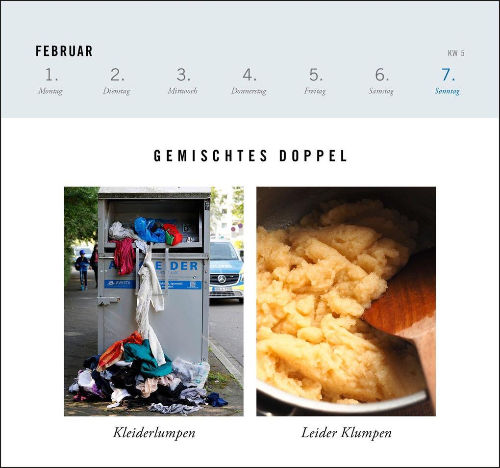 Weitere Ansicht: Postkartenkalender 2027: Gemischtes Doppel | Süddeutsche Zeitung, Süddeutsche Zeitung Magazin