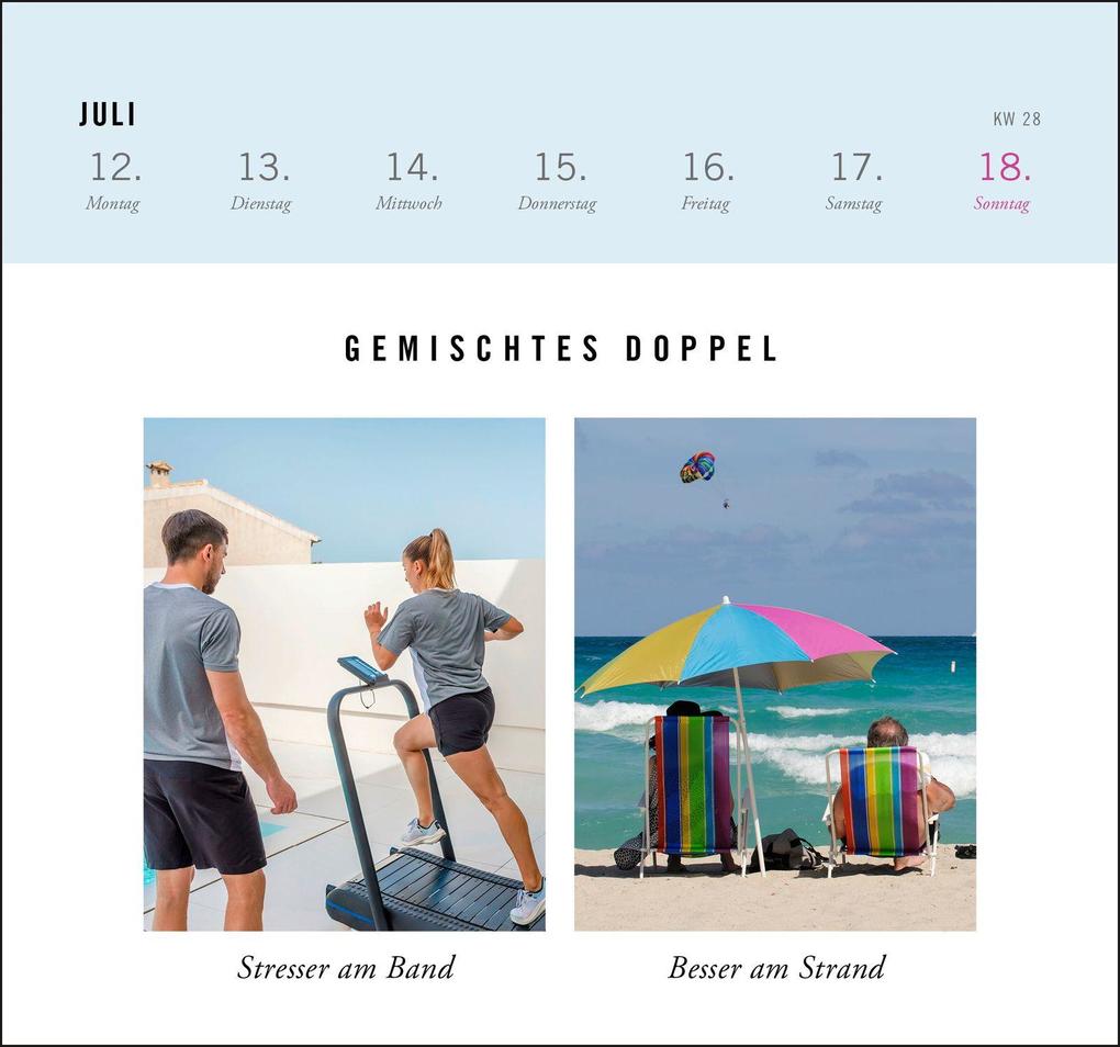 Weitere Ansicht: Postkartenkalender 2027: Gemischtes Doppel | Süddeutsche Zeitung, Süddeutsche Zeitung Magazin