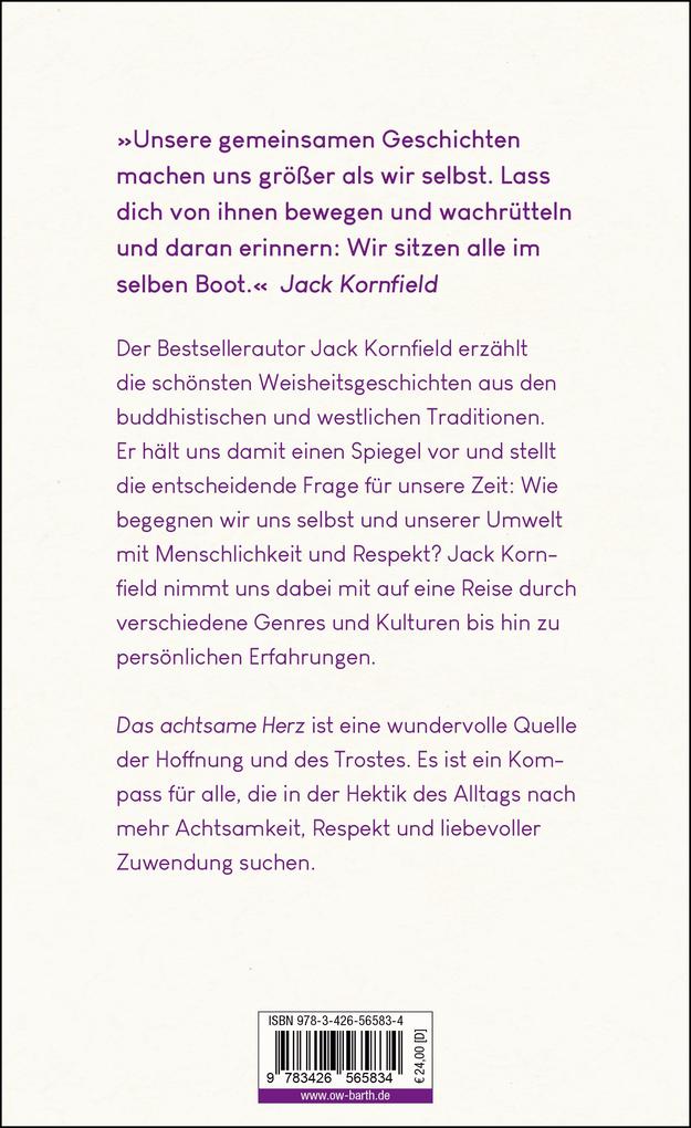 Weitere Ansicht: Das achtsame Herz | Jack Kornfield
