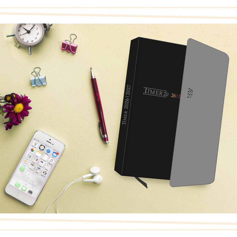 Weitere Ansicht: TRÖTSCH - Schülerkalender mit Klappe Black 26/27