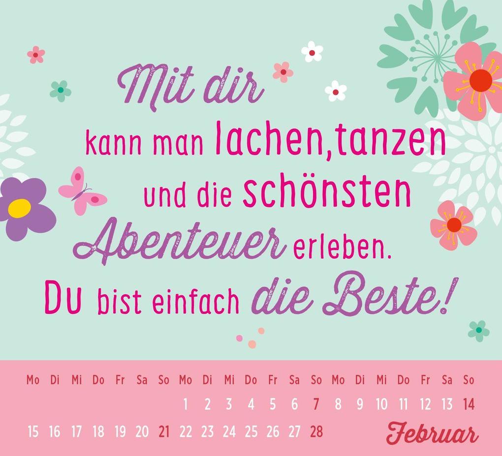Weitere Ansicht: Mini-Kalender 2027: Für eine tolle Freundin wie dich