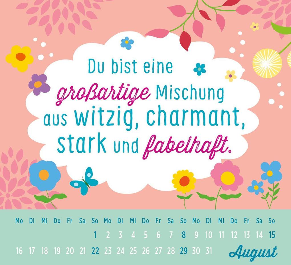 Weitere Ansicht: Mini-Kalender 2027: Für eine tolle Freundin wie dich