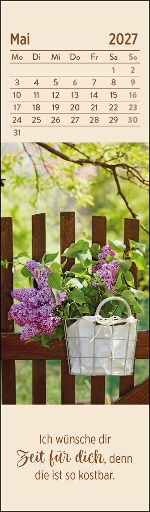 Weitere Ansicht: Lesezeichenkalender 2027: Ein Strauß voll guter Wünsche