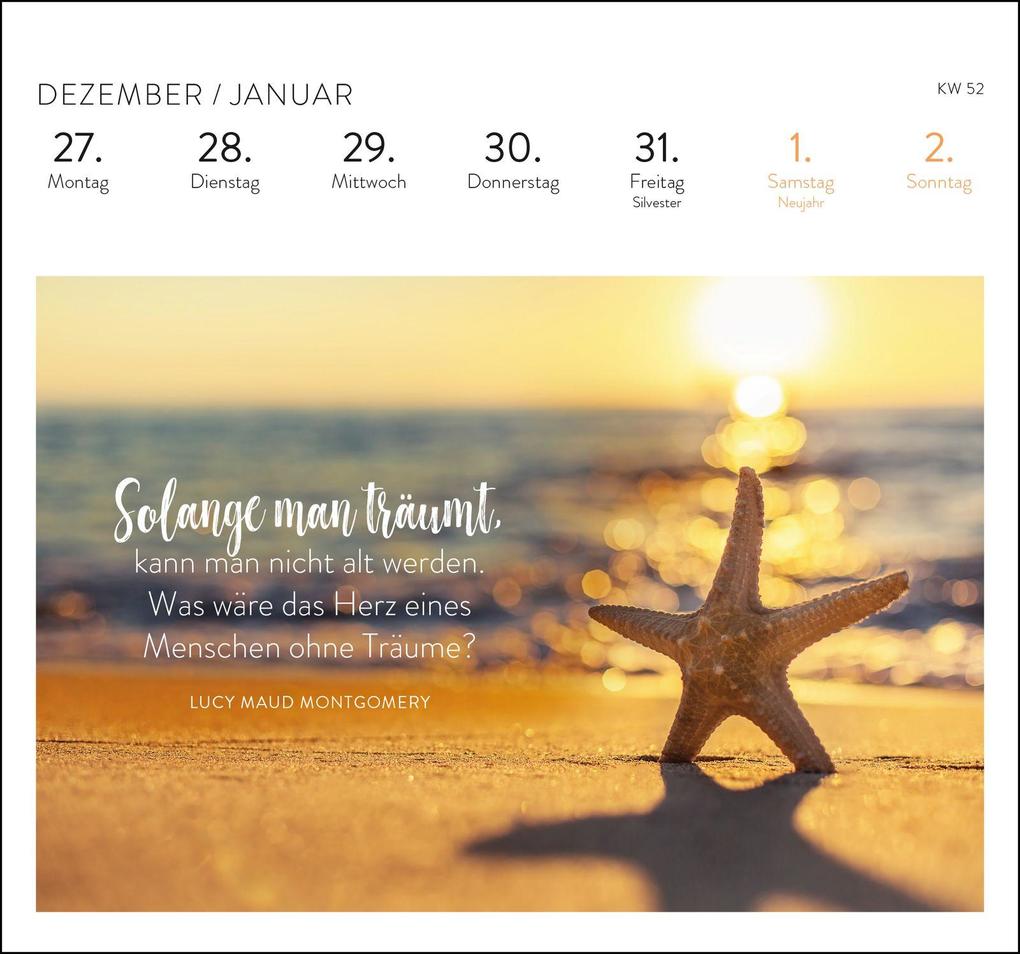 Weitere Ansicht: Postkartenkalender 2027: Träume vom Meer