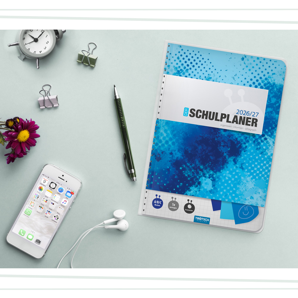 Weitere Ansicht: TRÖTSCH - Schulplaner Blau 26/27