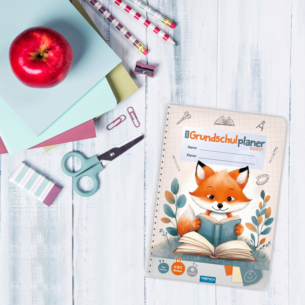 Weitere Ansicht: TRÖTSCH - Grundschulplaner Fuchs 26/27