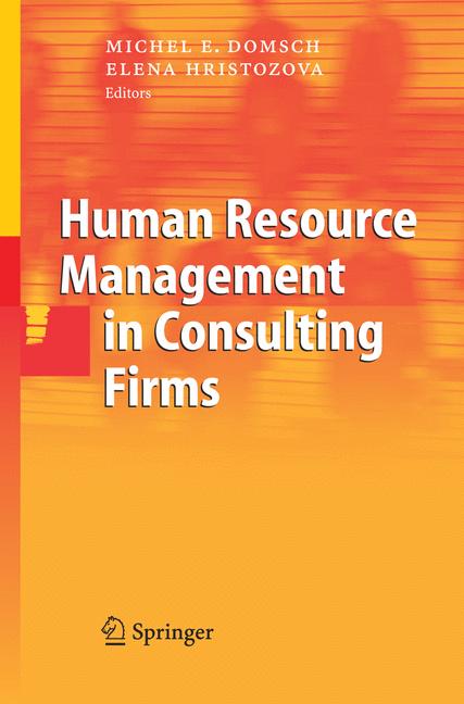 Weitere Ansicht: Human Resource Management in Consulting Firms