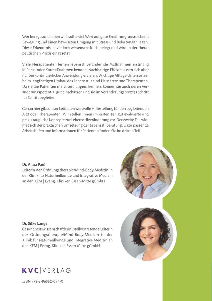 Weitere Ansicht: Lebensstilmedizin für die ärztliche Praxis | Anna Paul