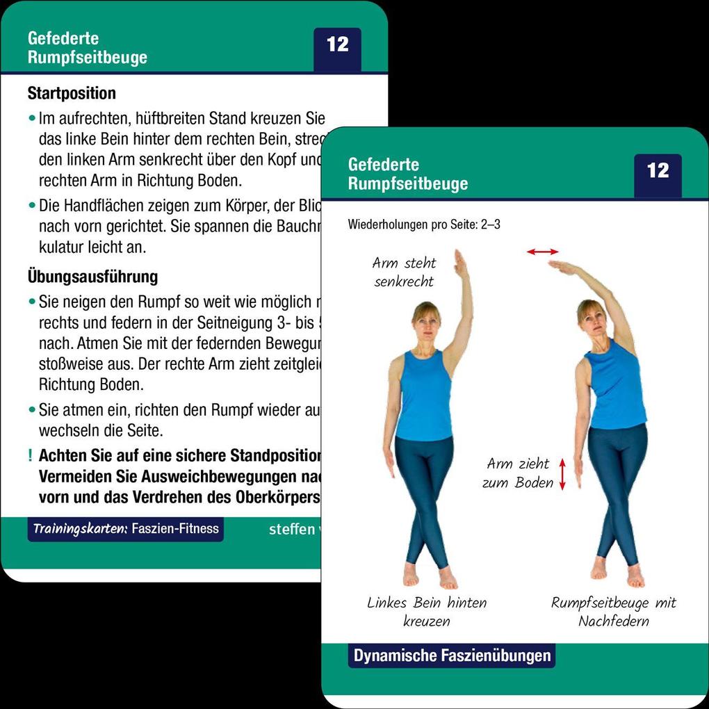 Weitere Ansicht: Trainingskarten Faszien-Fitness | Ronald Thomschke, Benno Paulitz