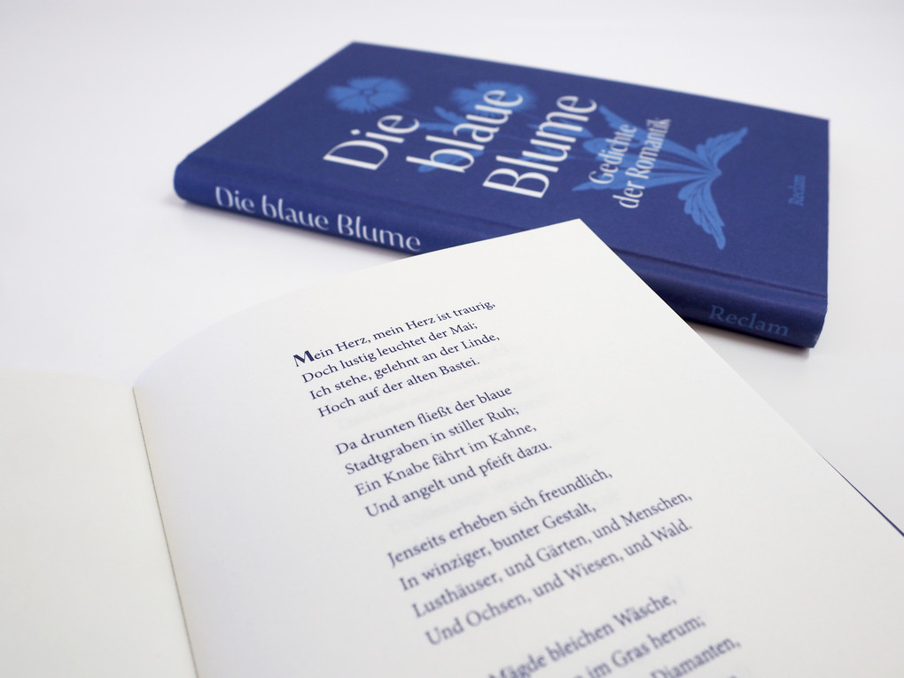 Weitere Ansicht: Die blaue Blume. Gedichte der Romantik