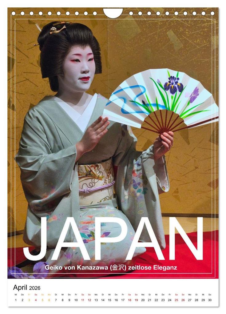 Weitere Ansicht: Japan PosterArt 2024 (Wandkalender 2026 DIN A4 hoch), CALVENDO Monatskalender | Michael Lieder - Artem24.eu, Calvendo