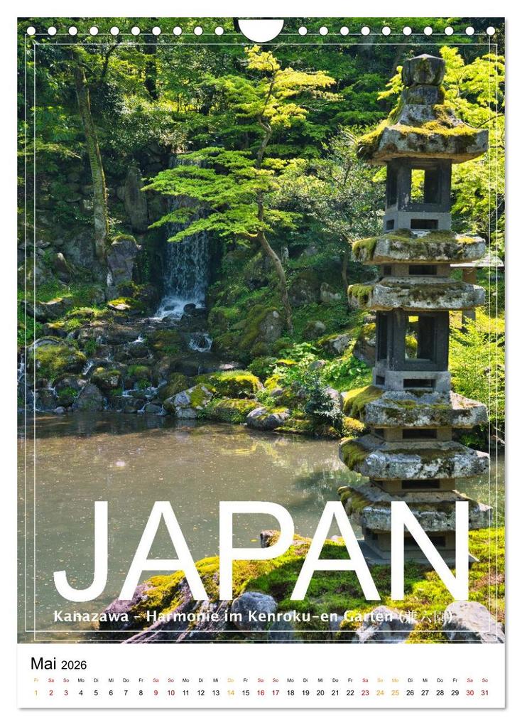 Weitere Ansicht: Japan PosterArt 2024 (Wandkalender 2026 DIN A4 hoch), CALVENDO Monatskalender | Michael Lieder - Artem24.eu, Calvendo