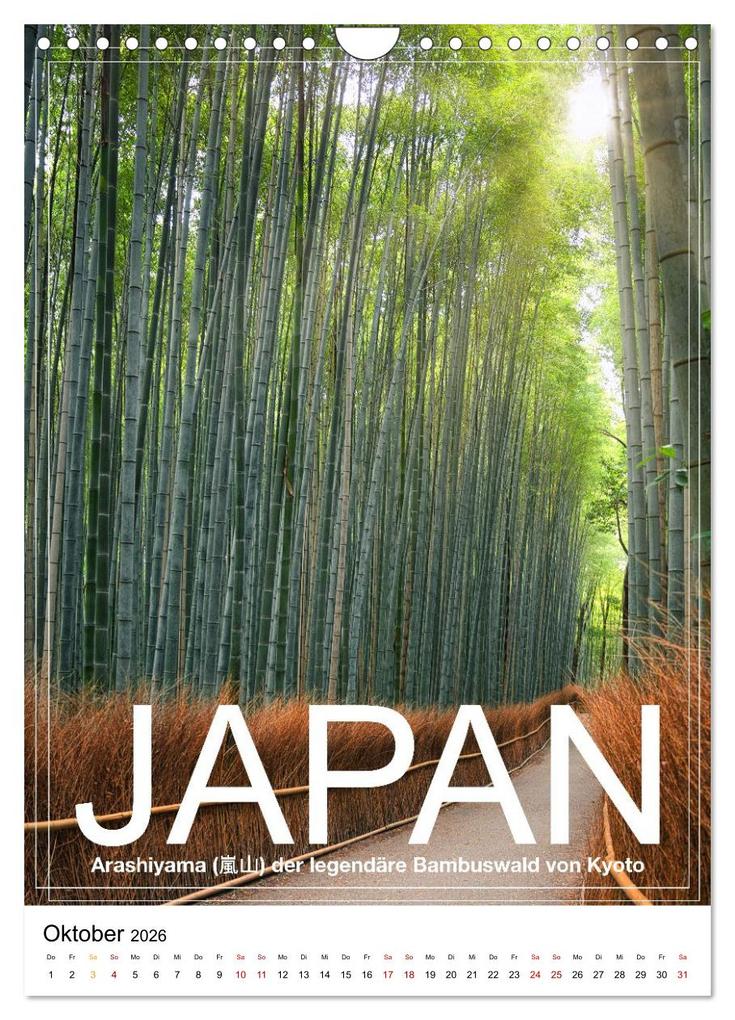 Weitere Ansicht: Japan PosterArt 2024 (Wandkalender 2026 DIN A4 hoch), CALVENDO Monatskalender | Michael Lieder - Artem24.eu, Calvendo