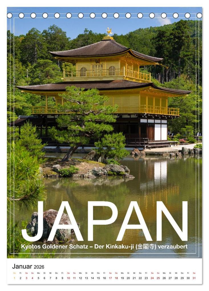 Weitere Ansicht: Japan PosterArt 2024 (Tischkalender 2026 DIN A5 hoch), CALVENDO Monatskalender | Michael Lieder - Artem24.eu, Calvendo