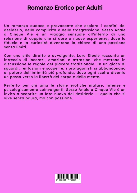 Weitere Ansicht: Sesso Anale a Cinque Vie | Lara Steele