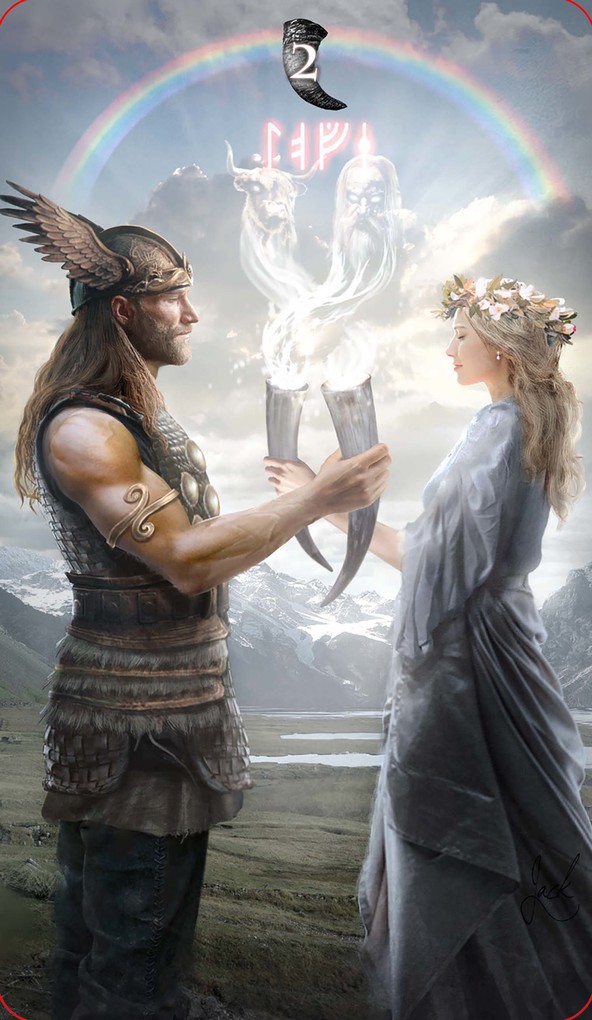 Weitere Ansicht: Das Runentarot | Jack Sephiroth, Allen Dempster, Jaymi Elford