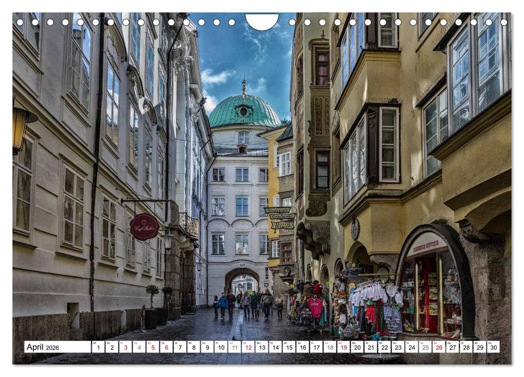 Weitere Ansicht: Tiroler Geschichten - Zwischen Innsbruck, Bergen und stillen Seen (Wandkalender 2026 DIN A4 quer), CALVENDO Monatskalender | Ursula Di Chito, Calvendo