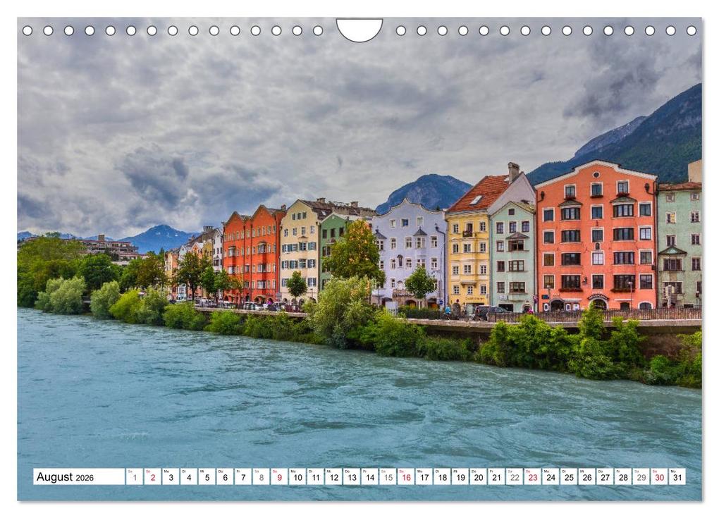 Weitere Ansicht: Tiroler Geschichten - Zwischen Innsbruck, Bergen und stillen Seen (Wandkalender 2026 DIN A4 quer), CALVENDO Monatskalender | Ursula Di Chito, Calvendo