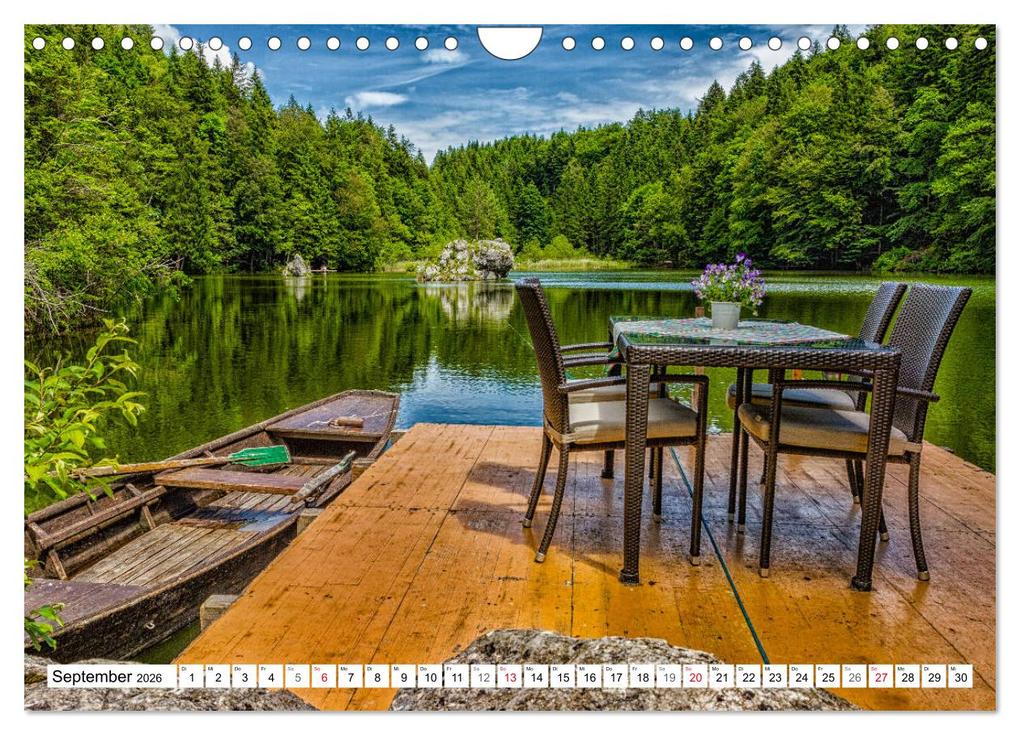 Weitere Ansicht: Tiroler Geschichten - Zwischen Innsbruck, Bergen und stillen Seen (Wandkalender 2026 DIN A4 quer), CALVENDO Monatskalender | Ursula Di Chito, Calvendo