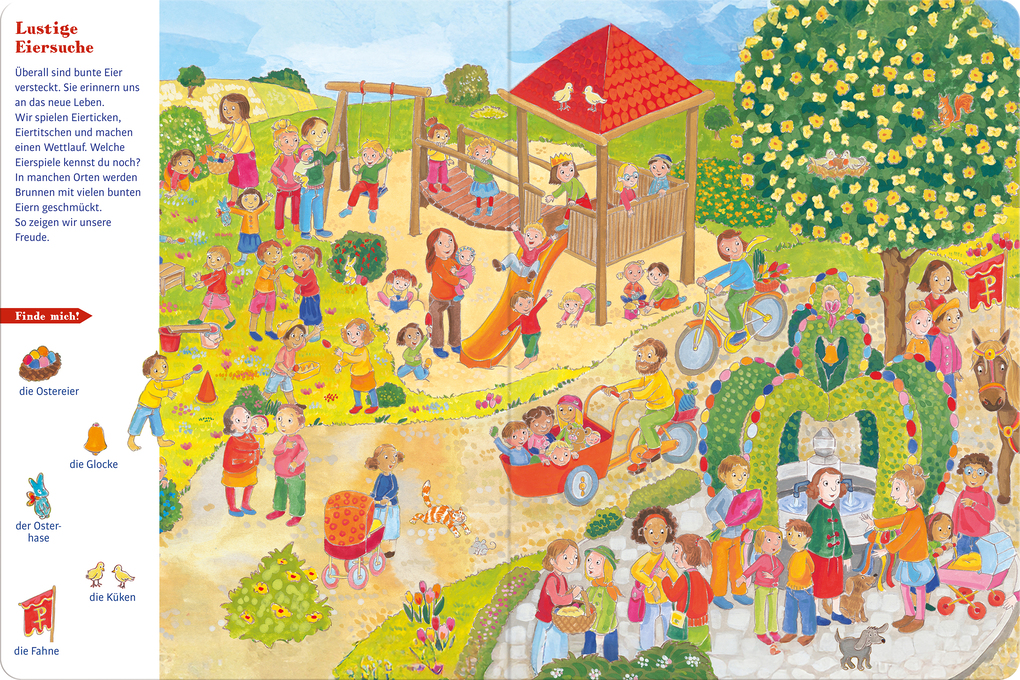 Weitere Ansicht: Mein großes Wimmelbuch von Ostern | Vera Lörks
