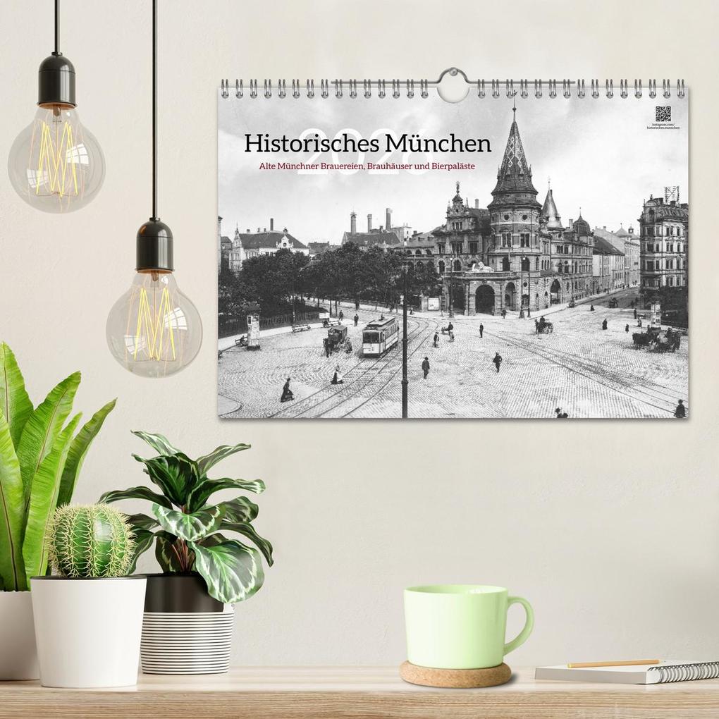 Weitere Ansicht: Historisches München - Alte Münchner Brauereien, Brauhäuser und Bierpaläste (Wandkalender 2026 DIN A4 quer), CALVENDO Monatskalender | historisches.muenchen historisches.muenchen, Calvendo, historisches.muenchen