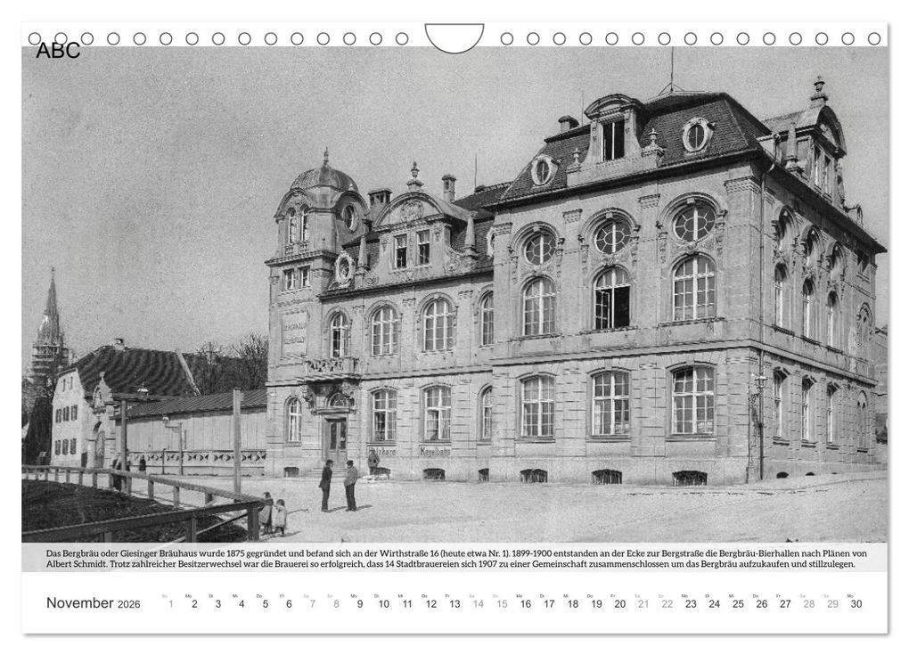 Weitere Ansicht: Historisches München - Alte Münchner Brauereien, Brauhäuser und Bierpaläste (Wandkalender 2026 DIN A4 quer), CALVENDO Monatskalender | historisches.muenchen historisches.muenchen, Calvendo, historisches.muenchen