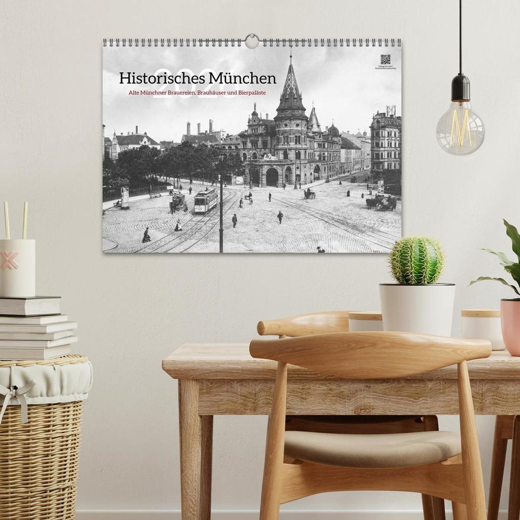 Weitere Ansicht: Historisches München - Alte Münchner Brauereien, Brauhäuser und Bierpaläste (Wandkalender 2026 DIN A3 quer), CALVENDO Monatskalender | historisches.muenchen historisches.muenchen, Calvendo, historisches.muenchen