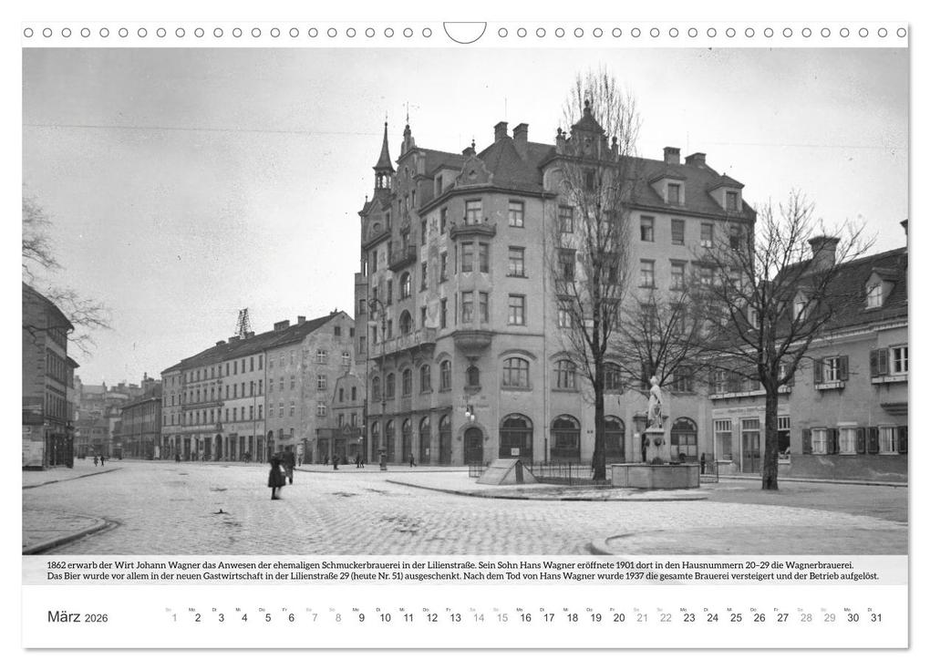 Weitere Ansicht: Historisches München - Alte Münchner Brauereien, Brauhäuser und Bierpaläste (Wandkalender 2026 DIN A3 quer), CALVENDO Monatskalender | historisches.muenchen historisches.muenchen, Calvendo, historisches.muenchen