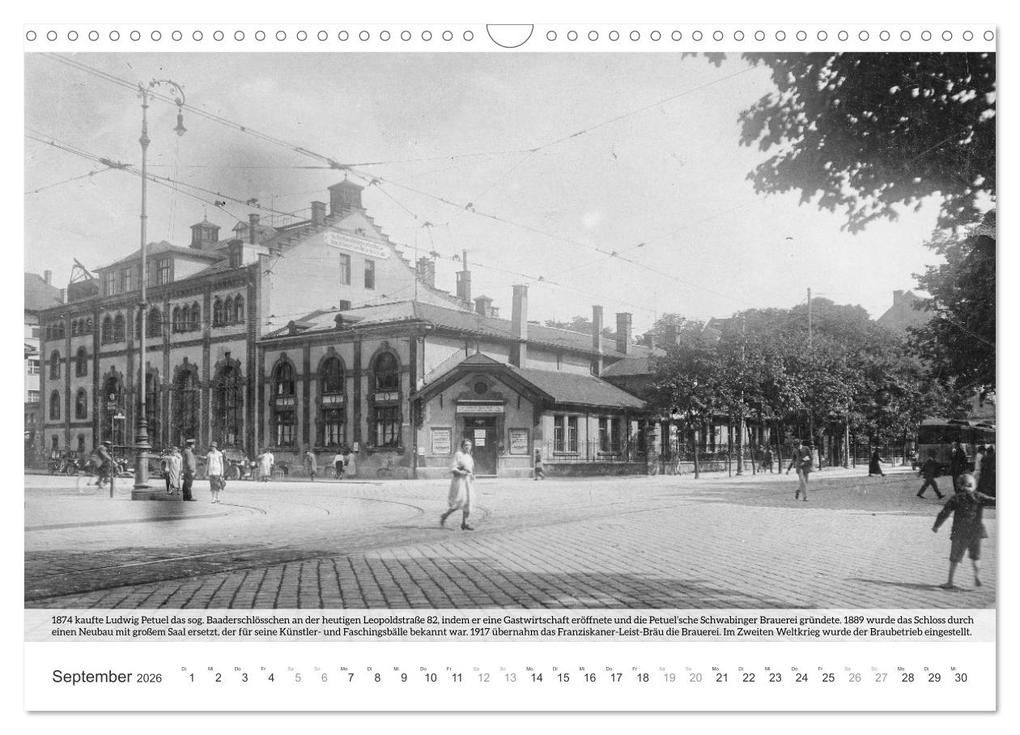 Weitere Ansicht: Historisches München - Alte Münchner Brauereien, Brauhäuser und Bierpaläste (Wandkalender 2026 DIN A3 quer), CALVENDO Monatskalender | historisches.muenchen historisches.muenchen, Calvendo, historisches.muenchen