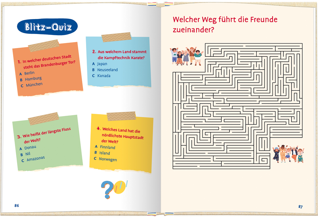 Weitere Ansicht: Rätsel, Quiz & Co