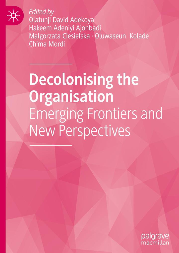 Produktbild: Decolonising the Organisation