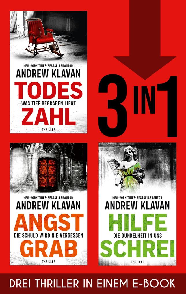 Produktbild: Todeszahl, Angstgrab & Hilfeschrei (EXKLUSIV bei uns!) | Andrew Klavan