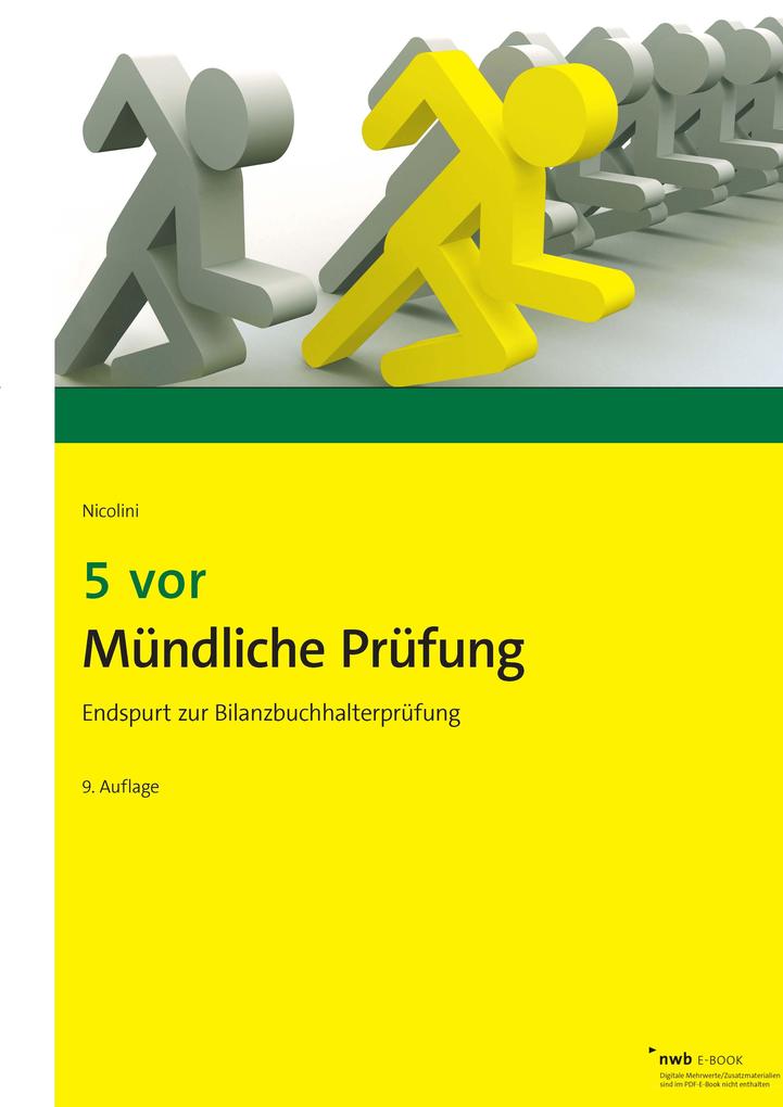 Produktbild: 5 vor Mündliche Prüfung | Hans J. Nicolini
