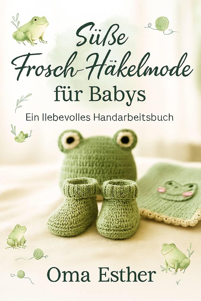 Produktbild: Süße Frosch-Häkelmode für Babys | Oma Esther